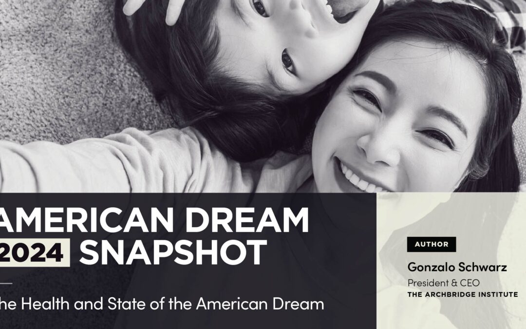 American Dream 2024 Snapshot: The Health and State of the American Dream